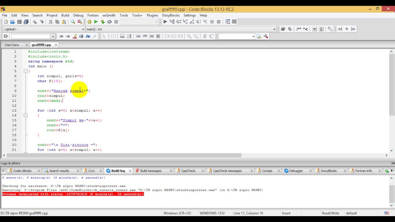 Politala_2D (graf C++) - YouTube