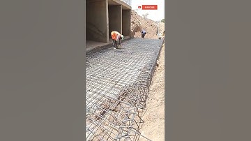 Reinforcement of Box Culvert Apron