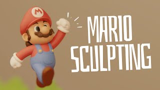 슈퍼마리오 지브러쉬 3D모델링 / Super Mario zbrush 3d Modeling Sculpting