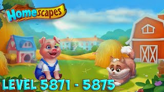 Homescapes level 5871 - 5875 [ Playrix ] HD