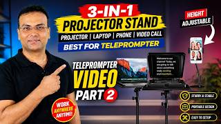 Budget Teleprompter Setup for YouTube & Online Teaching | Honest Review | Video PART 2 screenshot 5