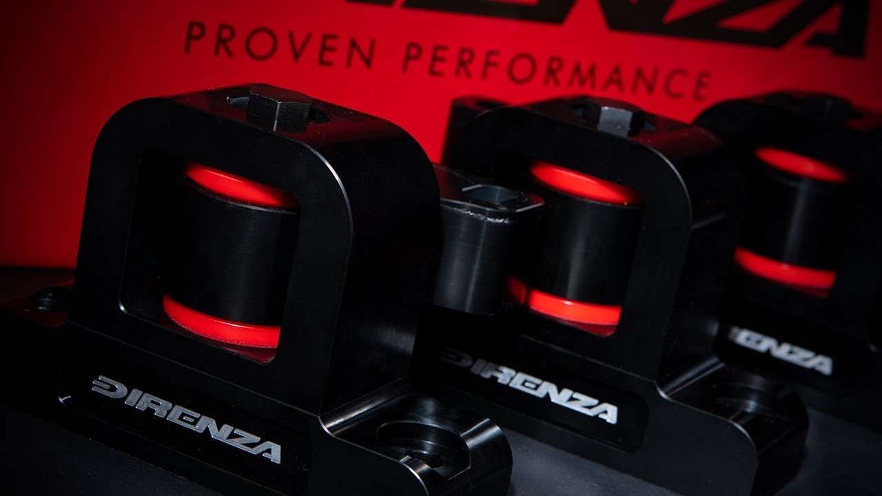 Engine torque mounts by Direnza - YouTube