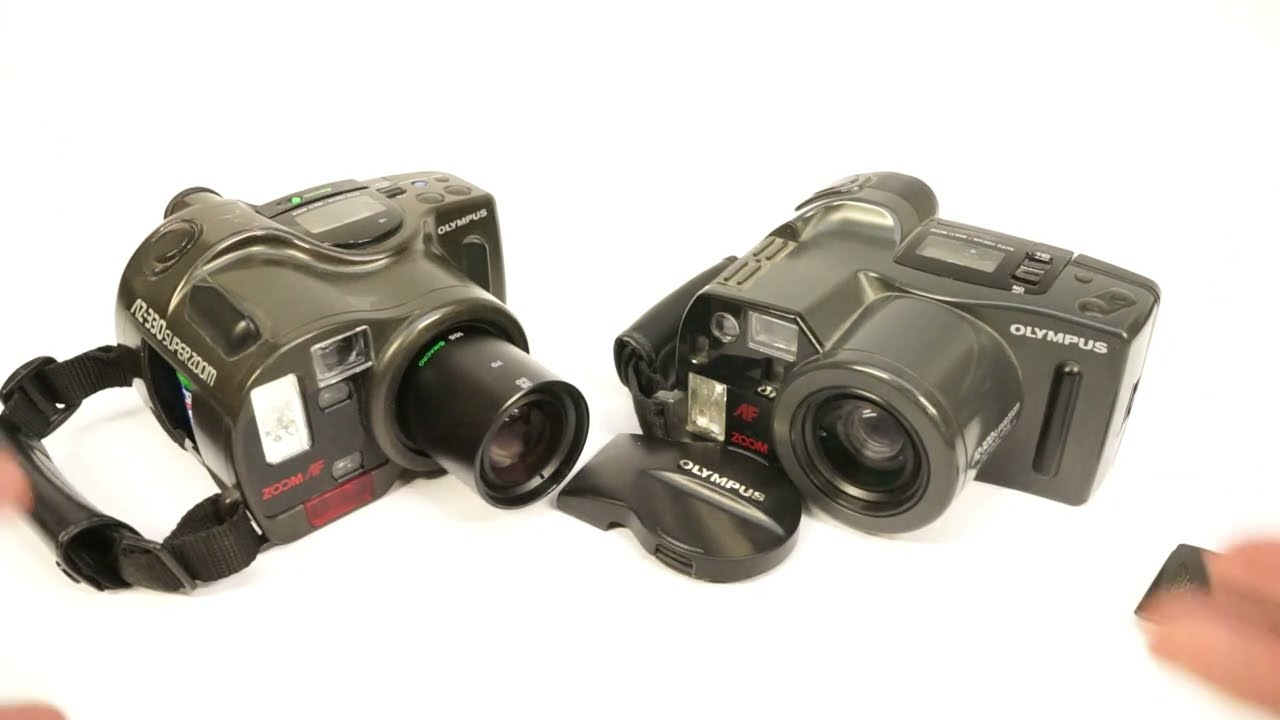 Olympus AZ 300 AZ 330 35mm Film Camera | Film Loding in camera