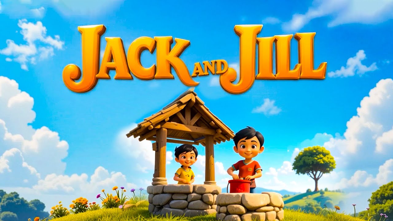 Jack and Jill | Classic Nursery Rhyme for Kids 👦👧 | Fun Learning & Sing ...