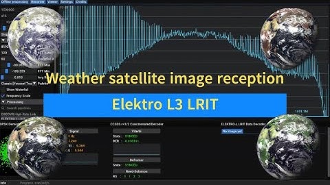 Weather satellite reception - Elektro L3 LRIT