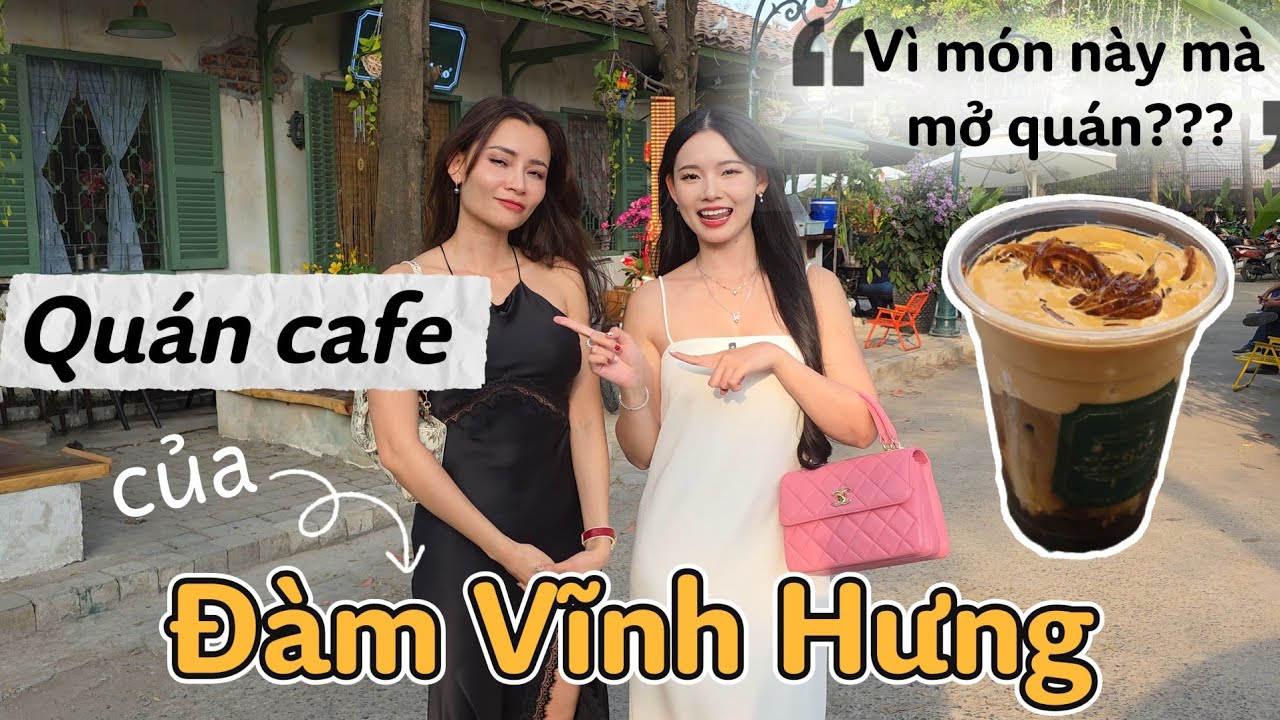 QUÁN CAFE MỚI MỞ CỦA ĐÀM VĨNH HƯNG THEO PHONG CÁCH ĐÔNG DƯƠNG XƯA | MIMI OFFICIAL