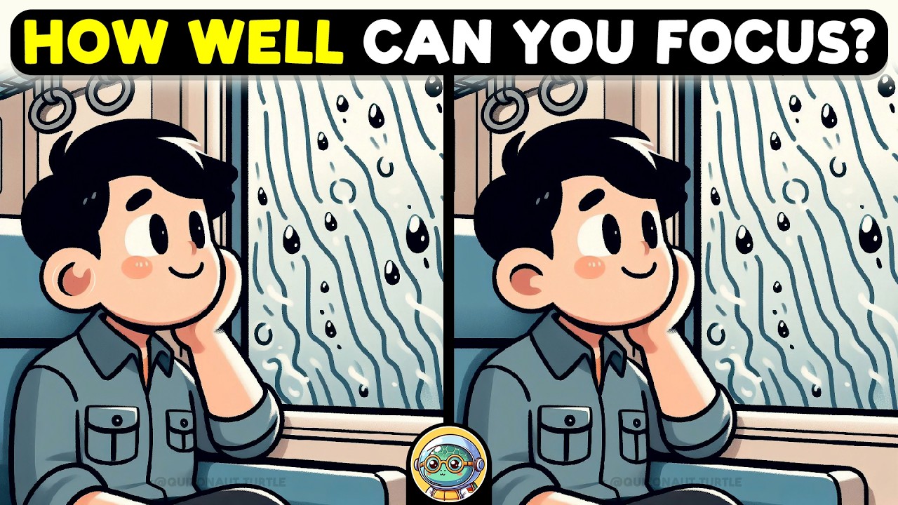 🐢🧩 Spot The Difference | Are You Sharp Enough? 🧩🐢 | Quizonaut Turtle