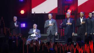5 former presidents appear together for hurricane relief