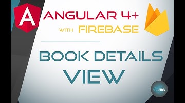 20. BOOK DETAILS VIEW - Angular 4+ with Firebase & Material Design