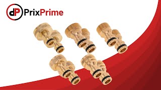 Brass tap adapter with female thread - distributed by HYDRABAZAAR ®