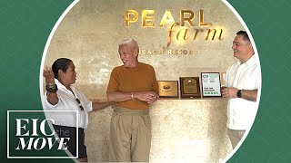 Raul Manzano and guest, Chef Margarita Fores travel to Pearl Farm, Davao | EIC on the Move