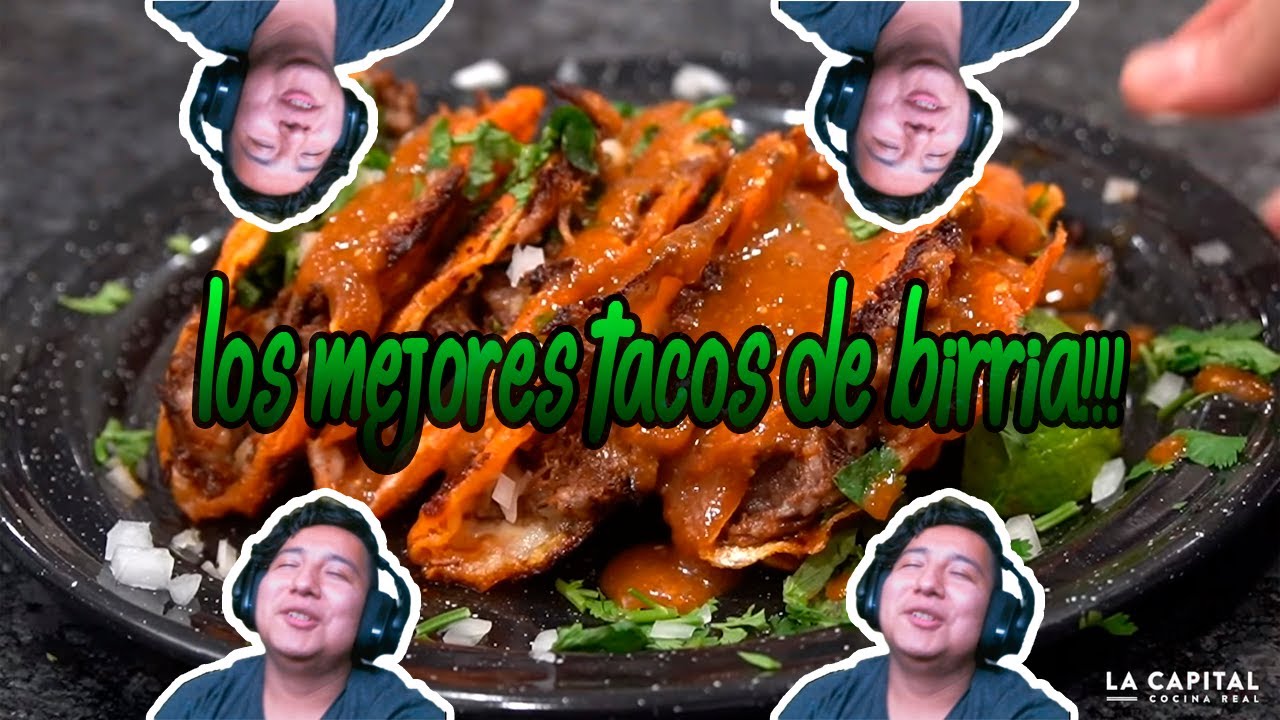REACCIONANDO A LA CAPITALTACOS DE BIRRIA!!!🌮🌮🌮 YouTube