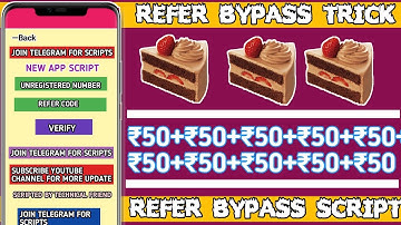 😅 Fully Refer bypass script | Unlimited Paytm cash earning | Technical Friend