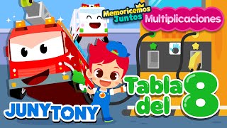 Canción de la Tabla del 8 | Multiplicaciones | Canciones Infantiles | JunyTony en español screenshot 2