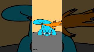 Chase! ?Orange and Cyan (Animation meme) Rainbow Friends 2 #shorts #animation #flipaclip