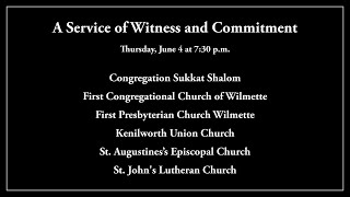A Service of Witness and Commitment