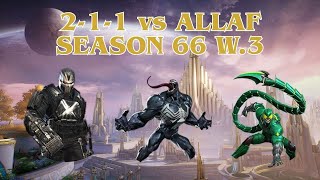 S66 W•3 [2-1-1] vs [ALLAF] 