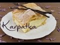 Karpatka Rezept - polnischer Windbeutelkuchen - mit Brandteig und Puddingcreme