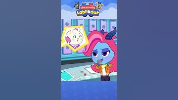 Cô là cảnh sát trưởng Labrador sao? Thế tôi là ai! #shorts #canhsattruonglabrador #hoathinhthieunhi