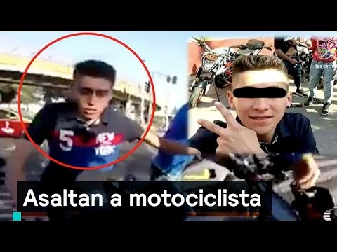 Banda de roba motos queda grabada durante asalto - Las Noticias con Danielle - Banda de roba motos queda grabada durante asalto - Las Noticias con Danielle