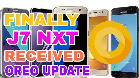Good News ||Samsung J7 NXT Received Android Oreo Update ||