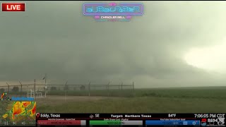 TEXAS SEVERE WEATHER  LIVE STORM CHASER