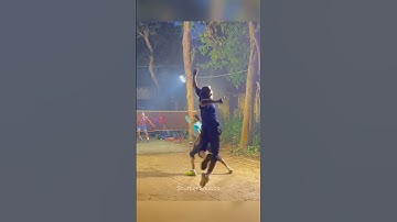 Outdoor badminton match #shorts #badmintontrickshots #shuttlershubho #outdoorbadmintonmatch
