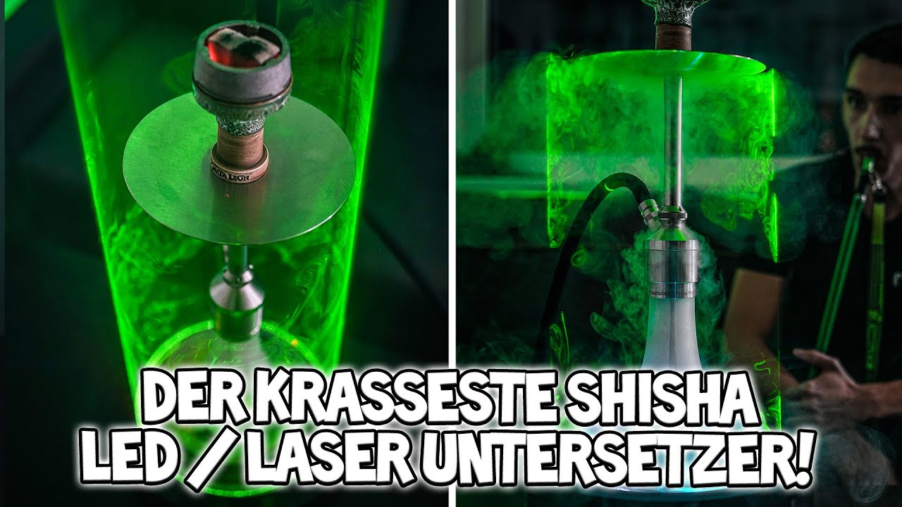 DER KRASSESTE SHISHA LED UNTERSETZER DER WELT! (für 150€)