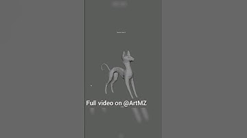 Cat low poly 3D modeling. Autodesk Maya tutorial #mayatutorial #blender #autodeskmaya