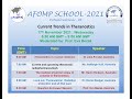AFOMP School Webinar Nov 17 2021