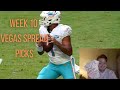 NFL WEEK 10 VEGAS SPREAD PICKS - YouTube