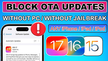 ⛔ Stop/Block OTA Updates iOS 17/16/15 Without  PC/NO Jailbreak on Any iPhone/iPad | Stop iOS Update