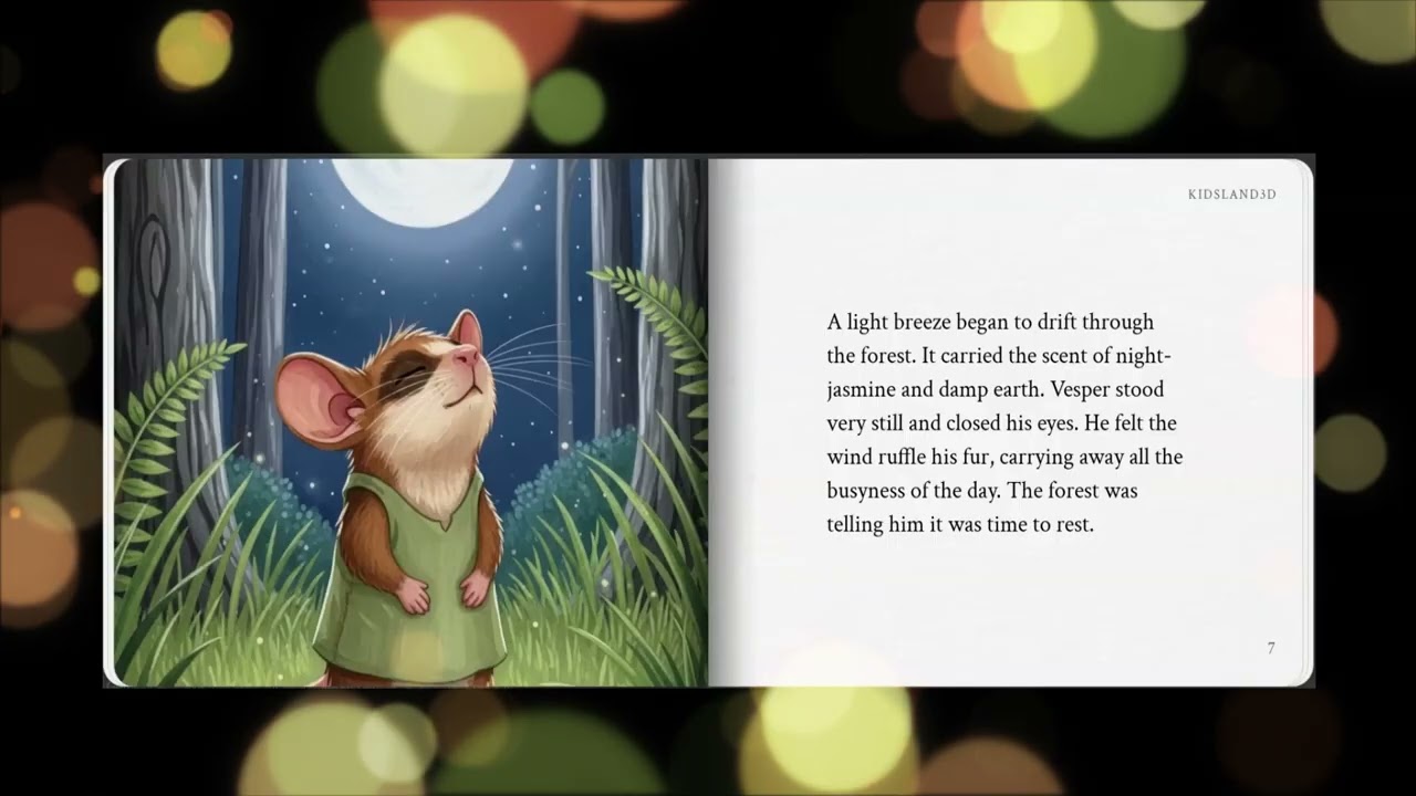 THE MOONLITH PATCH TO SLEEP #kidseducatio #disney #cartoon #forkids #kidssleep #storybook