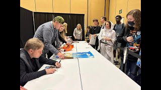 Meeting Mark Hamill (Luke Skywalker) at Fan expo San Francisco