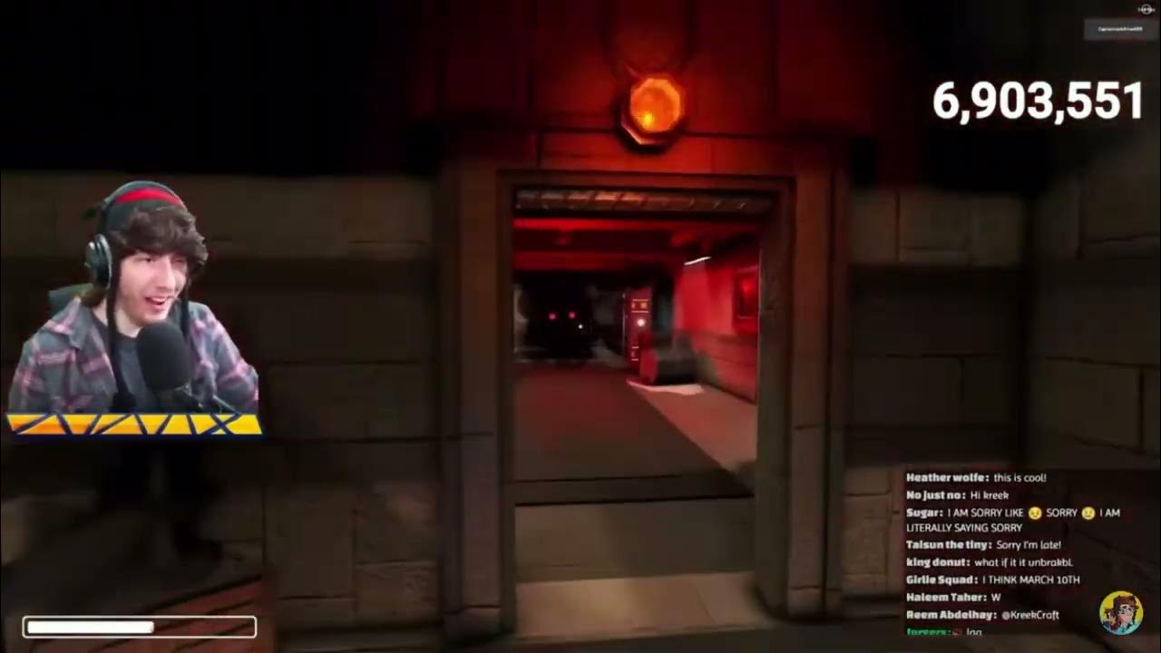 Kreekcraft plays doors floor 2 EARLY YouTube