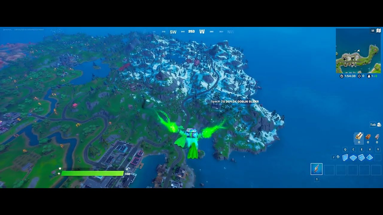 New Glider Animation / Green Goblin Glider Animation fortnite 