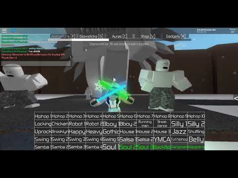 Roblox Mocap Dancing Showcase All The Dances Glowsticks And Auras - roblox new dance command