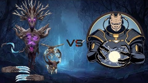 Shadow Fight 2 - [ Forest Guardian Set  vs  TITAN ]  《 Android / iOS Gameplay 》