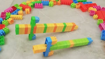 Satisfying diy lego Sword ASMR building blocks/relaxation#satisfying  asmr#asmrsounds#buildingblocks