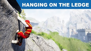Unreal Ledge Climbing - Hanging on the ledge - UE4 Tutorials #249
