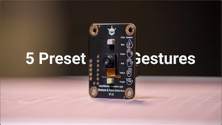 From Box to Build: DFRobot’s Gesture & Face Sensor! (5 Gestures, 10 Faces) - Arduino/RPi/ESP32