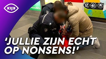 Hoeveel WAARSCHUWINGEN totdat JONGEMAN naar GROND wordt GEWERKT?! | DE HANDHAVERS | KIJK Misdaad