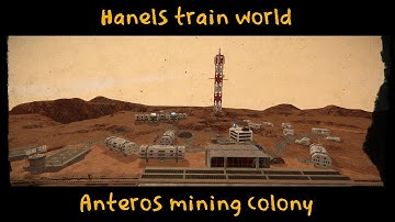 Space Engineers - Anteros mining colony [cinematic promo]