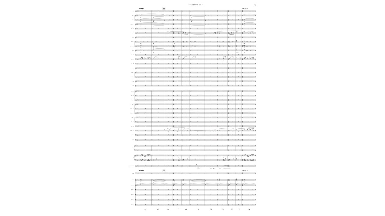 Stephenson - Symphony No. 5 (with score)