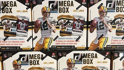 2016 Donruss Mega Box 1/2 Case Break #6  7/9/18