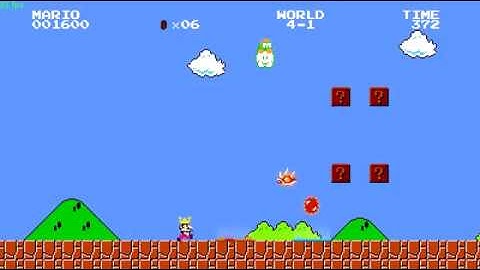 Awesome Feature in Mari0 Beta (Mario with Portals)