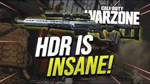 Insane deadly loadout😍😍 MP7 and HDR is the best combo in call of duty warzone no cap 🧢
