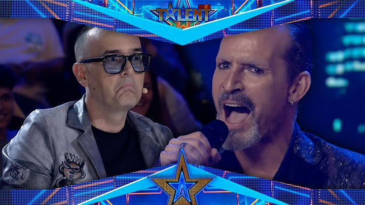MIGUEL BOSE? AMAZING IMITATION confuses the jury | Auditions 2 | Spain's Got Talent 2022