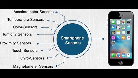 Smartphone Sensor  - Gyroscope, Proximity, Barometer, Magnetometer, Light Sensor