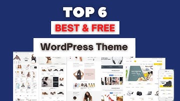 Top 6 Ecommerce Website Theme & Template | Free WooCommerce Website Theme For 2022 Ecommerce Website